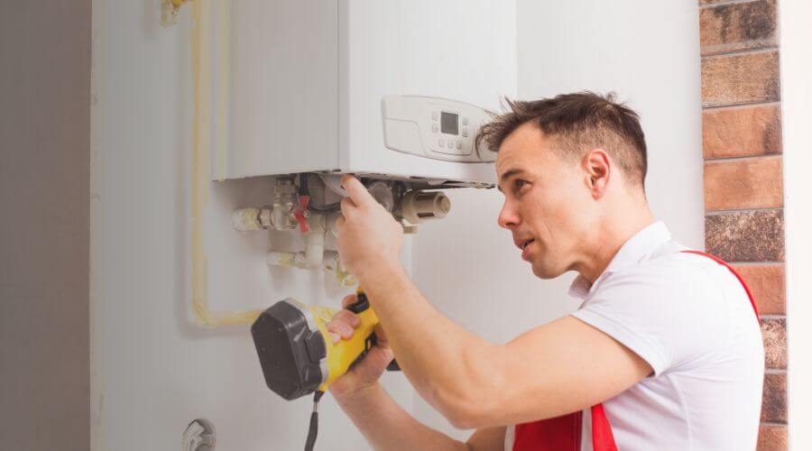 Local tankless water heater installation in Bourbon, IN